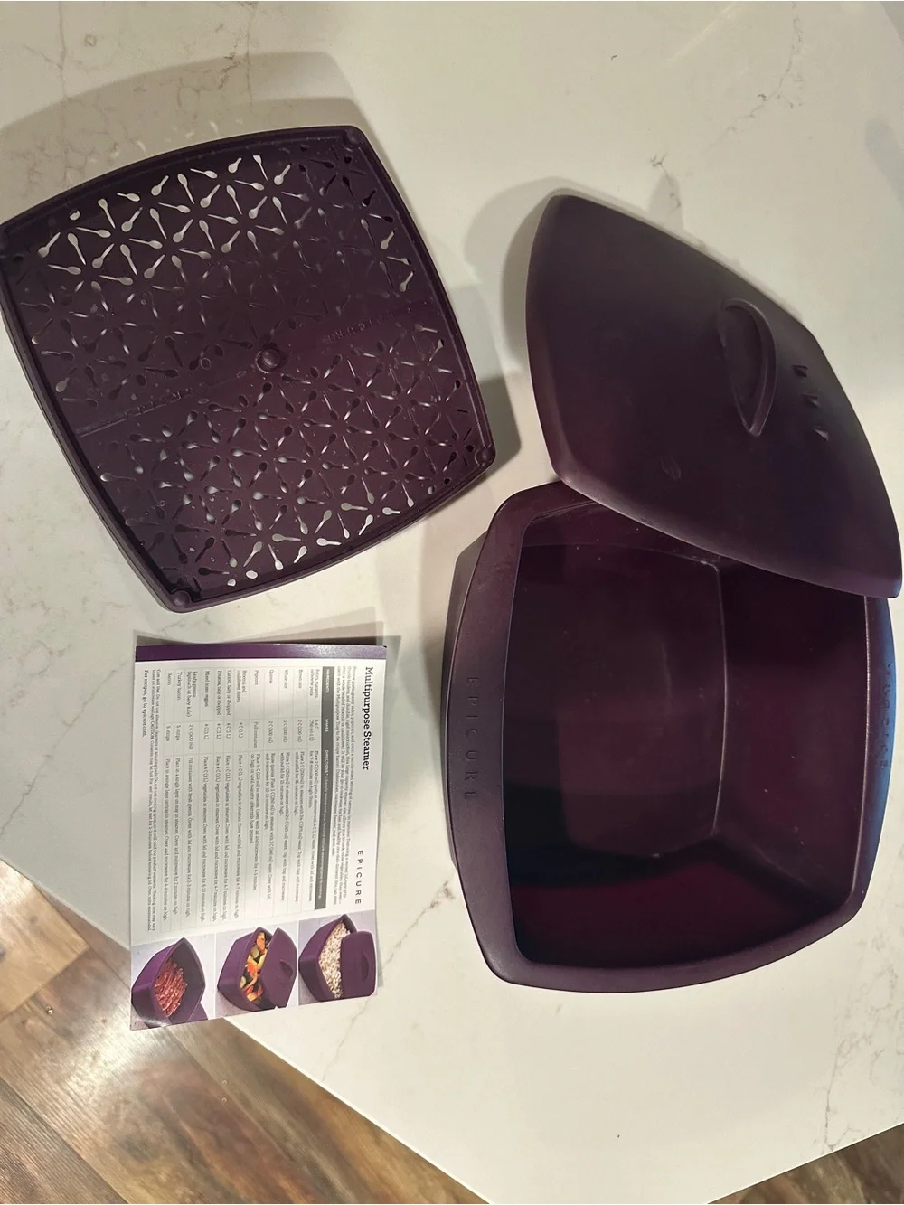 Multipurpose Steamer - Plum